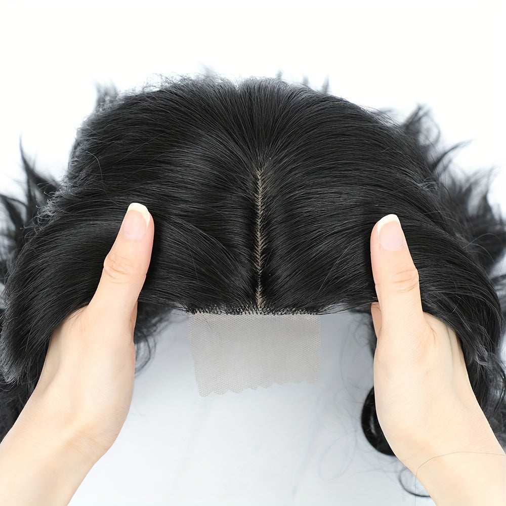 Hair Topper 16Inch Hair Toppers for Women with Thinning Hair 6.5'x6.5' Ladies Wiglets Toppers Hair Pieces for Women