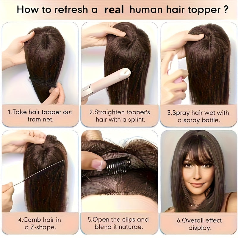 VSRHAIR Elegant Women's 100% Human Hair Top P8\u002F613 - 35g, 10\