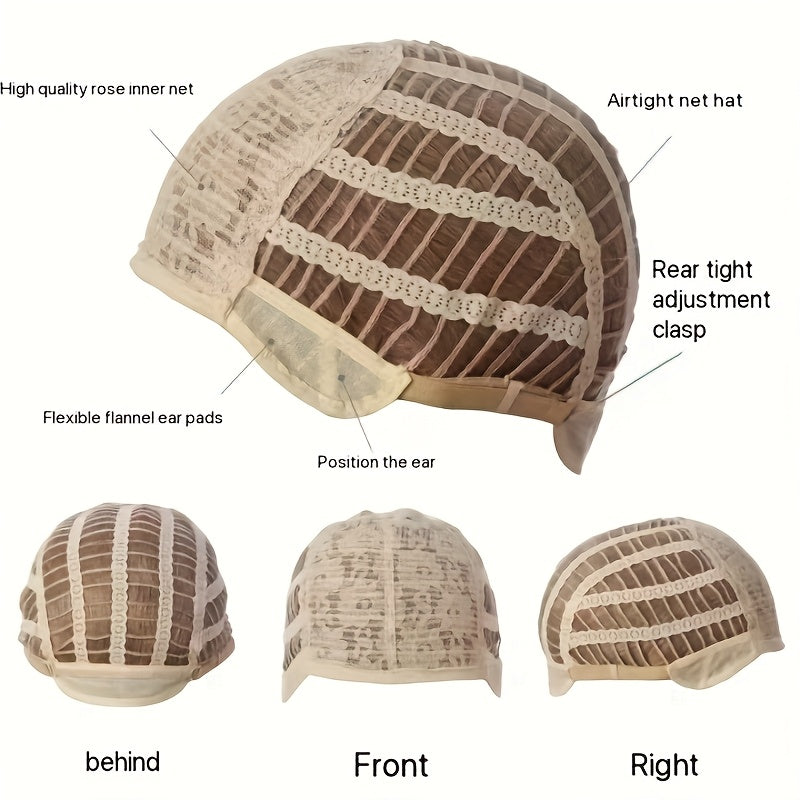 22 Inch Brown Layered Straight Wig with Middle Part Natural Look Synthetic Hair Wig for Women, Soft & Lightweight, Daily Or Party Use