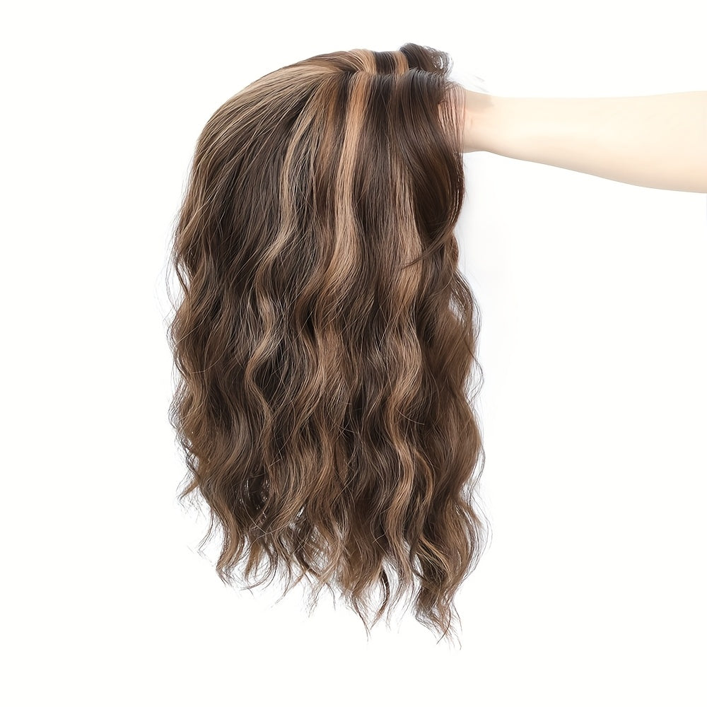 Hair Topper 16Inch Hair Toppers for Women with Thinning Hair 6.5'x6.5' Ladies Wiglets Toppers Hair Pieces for Women