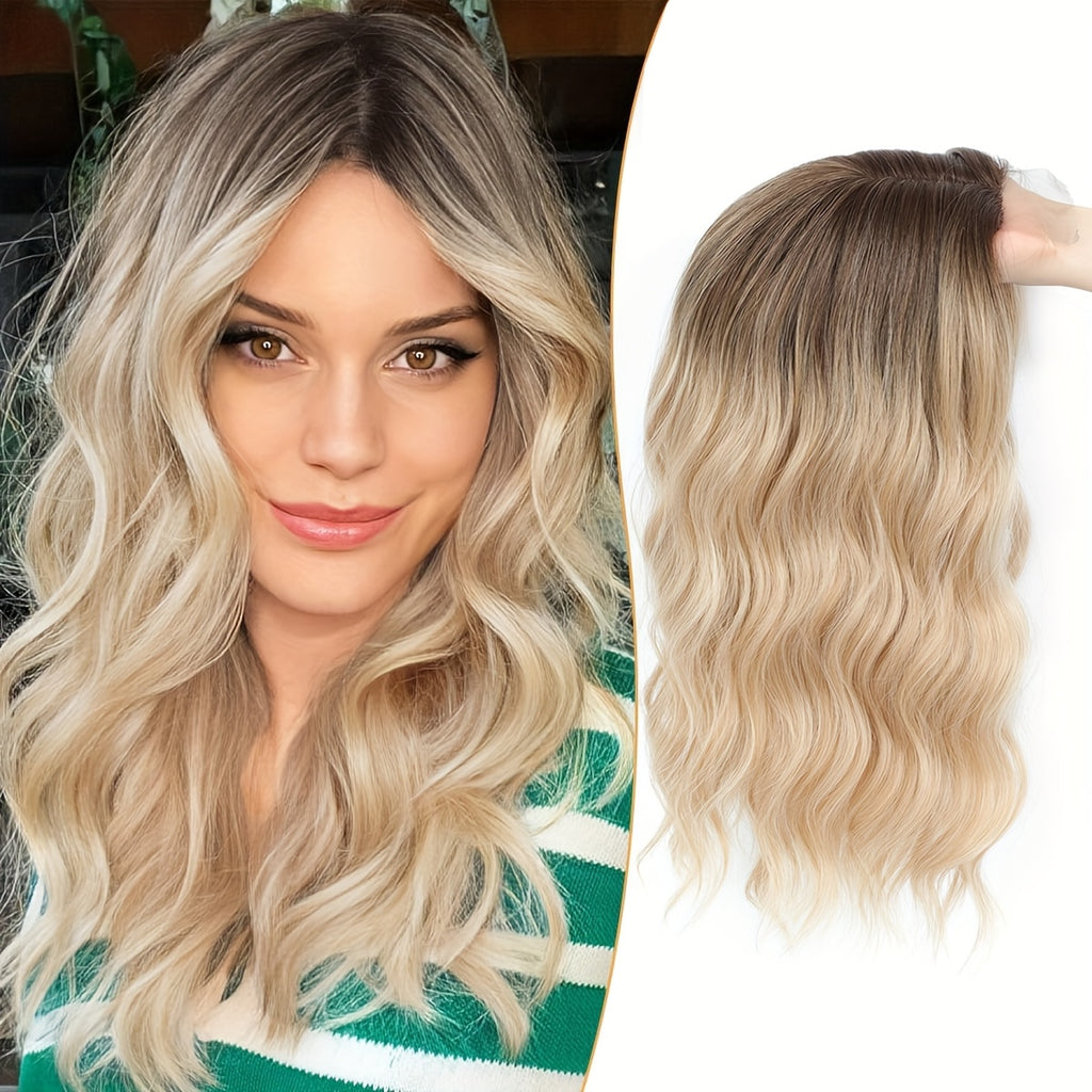 Hair Topper 16Inch Hair Toppers for Women with Thinning Hair 6.5'x6.5' Ladies Wiglets Toppers Hair Pieces for Women
