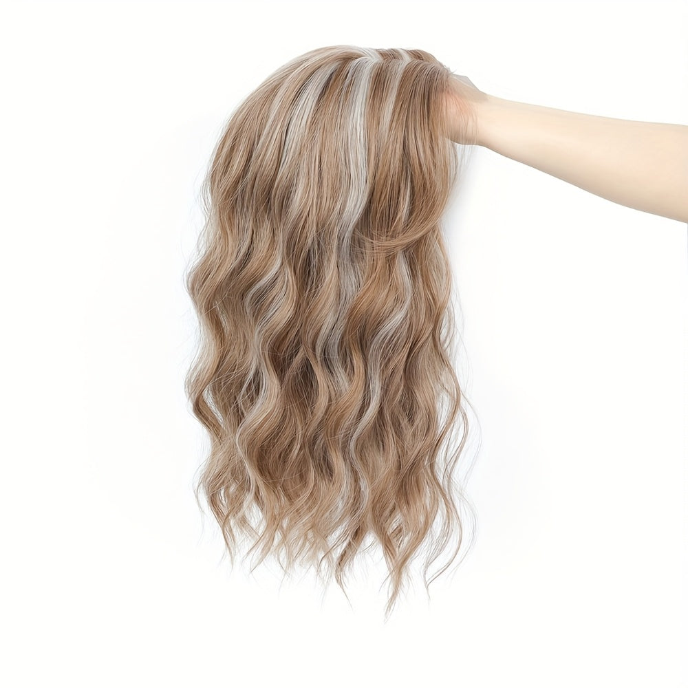 Hair Topper 16Inch Hair Toppers for Women with Thinning Hair 6.5'x6.5' Ladies Wiglets Toppers Hair Pieces for Women