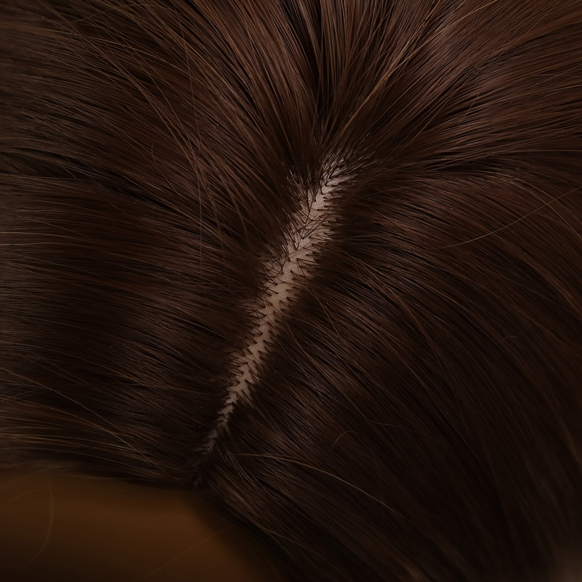 Smilco 30 Inch Women's Synthetic Wig - Long Brown Highlight Gradient Curly Wig, Center Heat-resistant Wig - Ideal Choice for Halloween Parties and Costume Role-playing