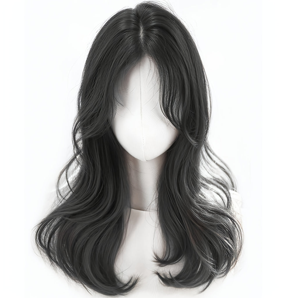 14-inch European And American Fashionable Women Do Not Need to Wear Hairnet Wigs. U-shaped Hand-woven Fluffy And Curly Hair Grows On The Top Of The Head. The Hair Grows Sparsely, with White Hair Covering The Entire Head, Hair Replacement